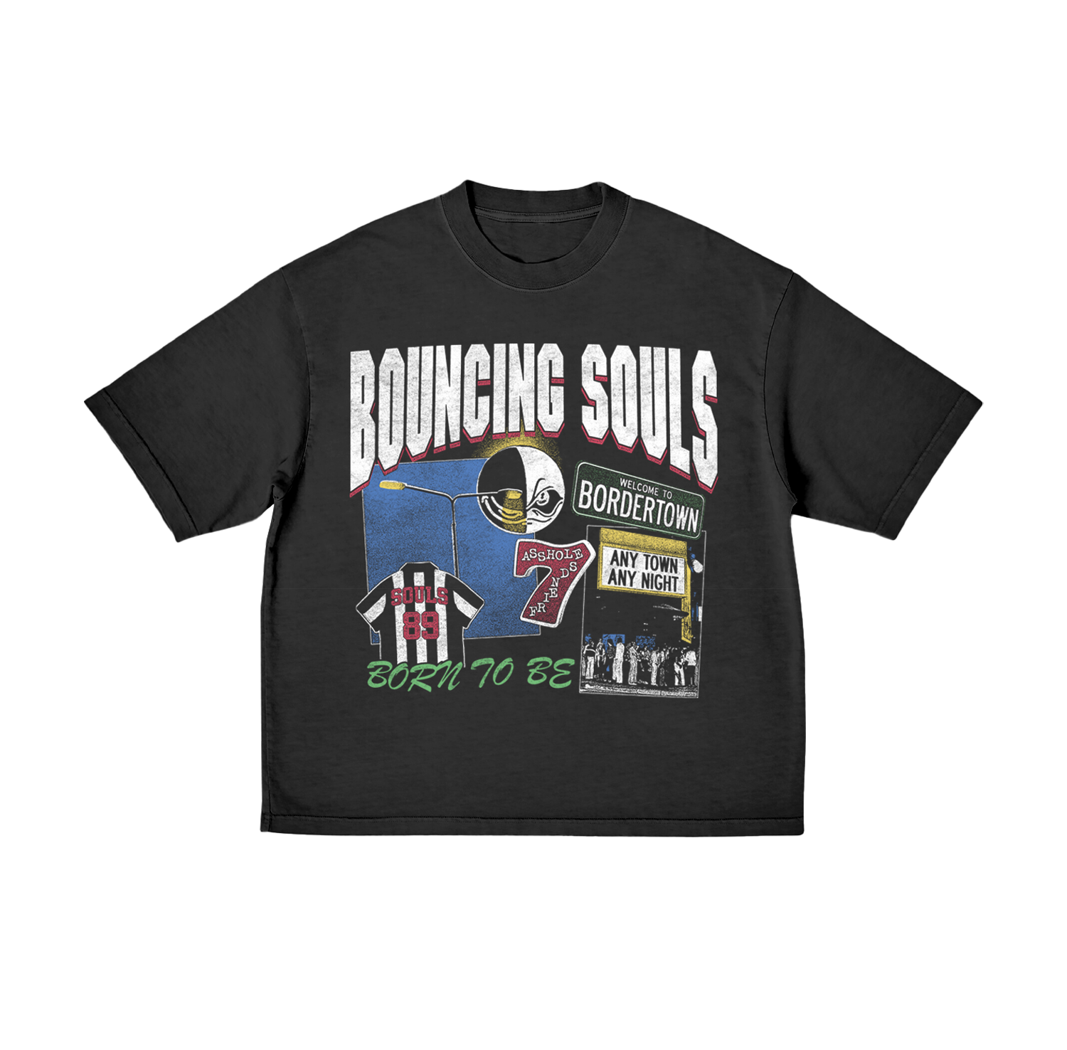 Born To Be - Collage T-Shirt